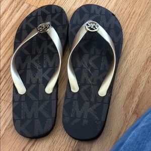 MK flip flop sandals